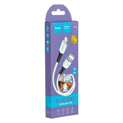 Кабель USB-Lightning Hoco X82 білий 1 м
