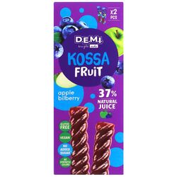 Пастила фруктова D.E.M.I. Kossa Fruit із соком чорниці 30 г