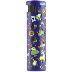 Запальничка кишенькова турбо багаторазова FOX FX-200 LED