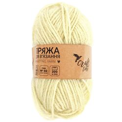 Пряжа для в'язання Craft time 100 г, 200 м тон №02