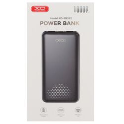 Пристрій зарядний PowerВank XO PB312 чорний 10000mAh