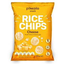 Чипси рисові Pikolo зі смаком сиру 50 г