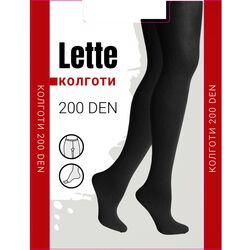 Колготи жіночі Lette 200 den розмір в асортименті