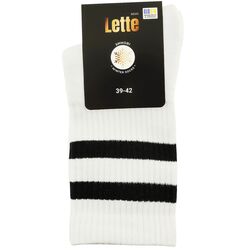 Шкарпетки чоловічі махрові спортивні Lette смужка р.25-27