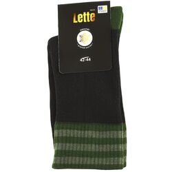 Шкарпетки чоловічі махрові високі Lette мікс р.27-29