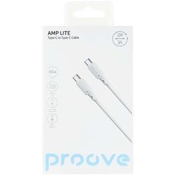 Кабель Type-C-Type-C Proove AMP LITE білий 1 м