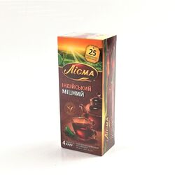 Чай Лісма індійський міцний 25 пакетиків