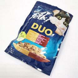 Корм для котів Felix Fantastic Duo Індичка та печінка пауч 85 г