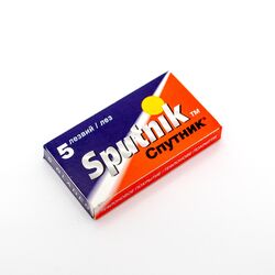 Набір лез двостороннiх Sputnik 5 штук
