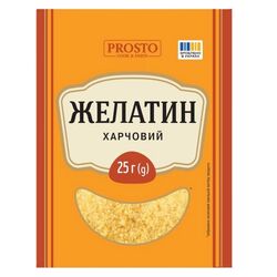 Желатин харчовий PROSTO 25 г