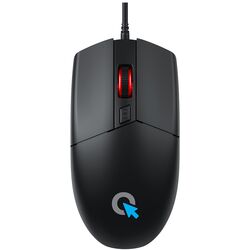 Миша комп'ютерна дротова OfficePro M115 чорна