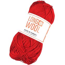 Пряжа LONGWOOL HOOK Туреччина 30 г, 130 м (H117)