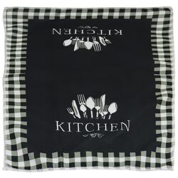 Рушник кухонний мікрофібра з принтом Kitchen 40х60 см