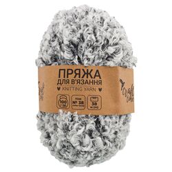 Пряжа для в'язання кучерява Craft time 100 г, 38 м тон №38