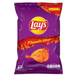 Чипси картопляні Lay's з шалено гострим смаком 95 г