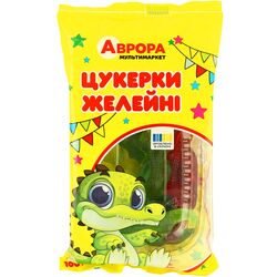 Цукерки желейні Аврора Крокодил 100 г