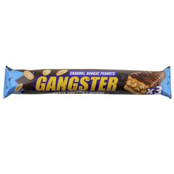 Батончик глазурований VALE Gangster з арахісом, нугою, карамеллю 100 г