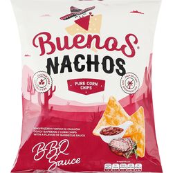 Чипси кукурудзяні BUENOS NACHOS Соус Барбекю 90 г