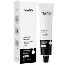 Маска для обличчя глиняна RE.CARE Balancing 45 мл