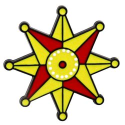 Пін-значок металевий Аврора Різдвяний