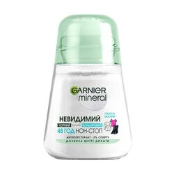 Антиперспірант жіночий GARNIER Mineral Невидимий Свіжість бавовни кульковий 50 мл