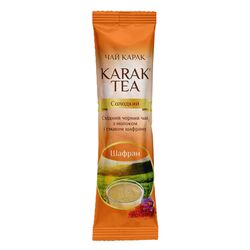 Напій на основі чорного чаю з молоком солодкий Karak Tea Шафран 20 г