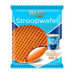 Вафля D.E.M.I. Stroopwafel з молоком незбираним згущеним вареним 33 г