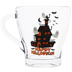 Кухоль скляний Galleryglass декор кольоровий 280 мл