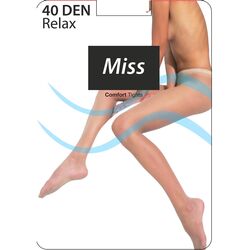 Колготи жіночі капронові Miss Relax Daino 40 den, р. 4