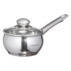 Ківш із нержавіючої сталі з кришкою Vincent 1,25 л