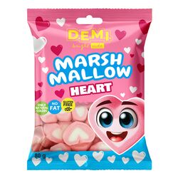 Маршмелоу D.E.M.I. Серце 80 г