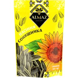 Насіння соняшника смажене смугасте ALMAZ 100 г