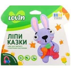 Набір для творчості з повітряного пластиліну Lovin ЛіпиКазки