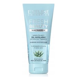 Гель для вмивання обличчя EVELINE FRESH BEAUTY Міцелярний з ніацинамідом 150 мл