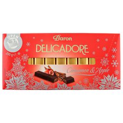 Набір цукерок шоколадних Delicadore зі смаком кориці, яблука 200 г