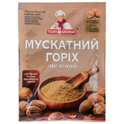 Приправа TSVITAROMAT Горіх мускатний мелений 10 г