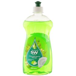 Гель для миття посуду SUPER Wash з ароматом яблука 500 мл