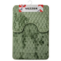 Набір килимків для ванної VEZZER в асортименті 2 шт 50x80 см, 50x40 см