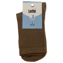 Шкарпетки чоловічі демісезонні високі Lette однотонні р.24-27