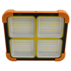 Ліхтар LED прожекторний акумуляторний з сонячною батареєю