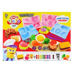 Набір тіста для ліплення DANKO TOYS Master Do Шеф-кухар Сендвіч-бар