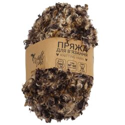 Пряжа для в'язання кучерява Craft time 100 г, 38 м тон №40