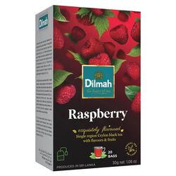 Чай чорний ароматизований Dilmah Малина 1,5 г х 20 шт/пач
