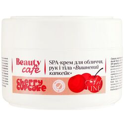 Крем-spa для обличчя, рук, тіла Beauty Cafe Вишневий капкейк 200 мл