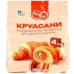 Круасани Fine Eat з додаванням увареного згущеного молока 180 г