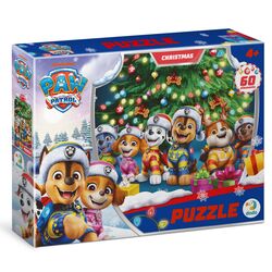 Пазли дитячі картонні DoDo Paw Patrol Різдвяні в асортименті 60 елементів