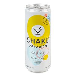 Напій безалкогольний сильногазований SHAKE Коктель Піна Колада ж/б 330 мл