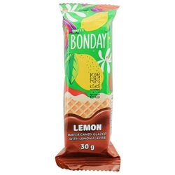 Цукерка вафельна глазурована BONDAY з ароматом лимона 30 г