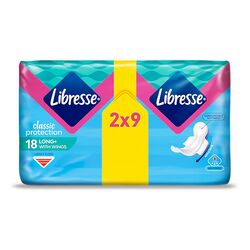 Прокладки гігієнічні Libresse Classic Protection Long 18 шт/пач