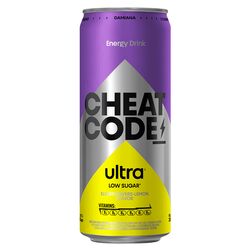 Напій енергетичний безалкогольний CHEAT CODE Ultra Бузина-лимон ж/б 330 мл